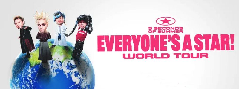 Aranžma 5 Seconds Of Summer (prevoz in vstopnica)