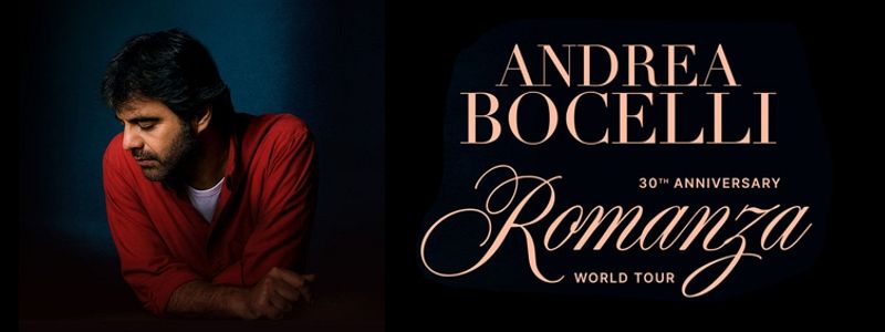 Aranžma Andrea Bocelli (prevoz in vstopnica)