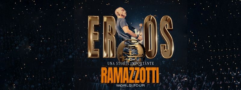 Aranžma Eros Ramazzotti (prevoz in vstopnica)