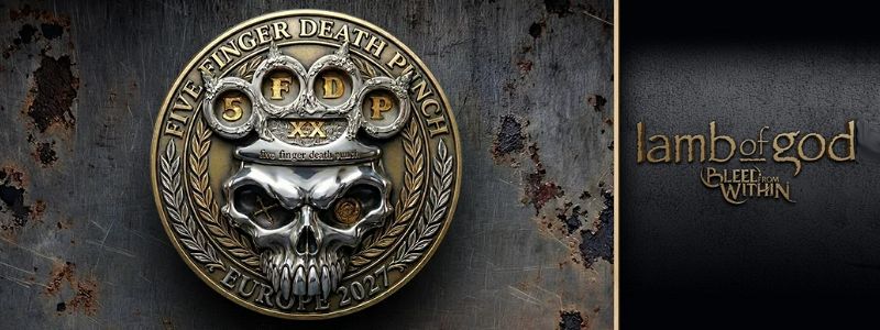 Aranžma Five Finger Death Punch (prevoz in vstopnica)