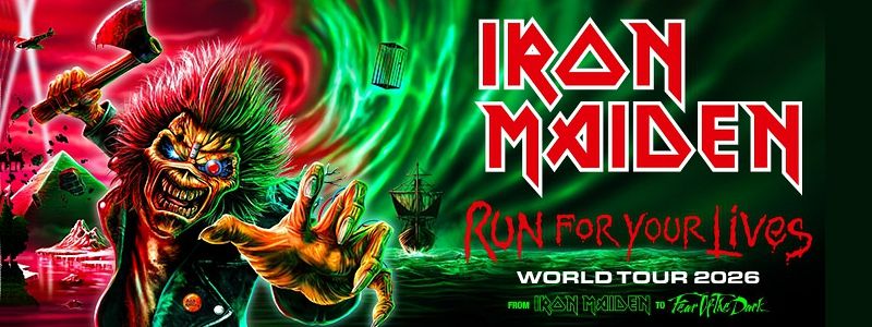 Aranžma Iron Maiden (prevoz in vstopnica)