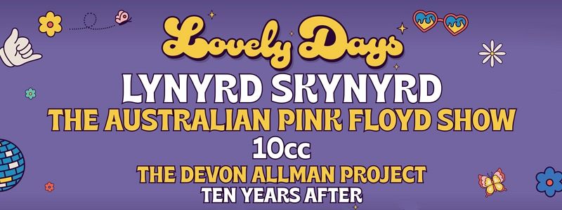 Aranžma Lovely Days - Lynyrd Skynyrd... (prevoz in vstopnica)