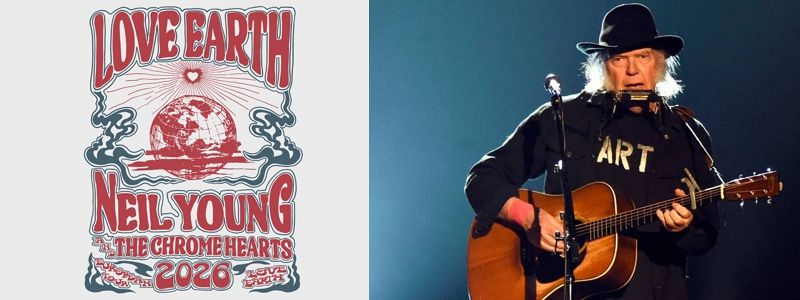 Aranžma Neil Young (prevoz in vstopnica)