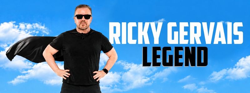 Aranžma Ricky Gervais (prevoz in vstopnica)