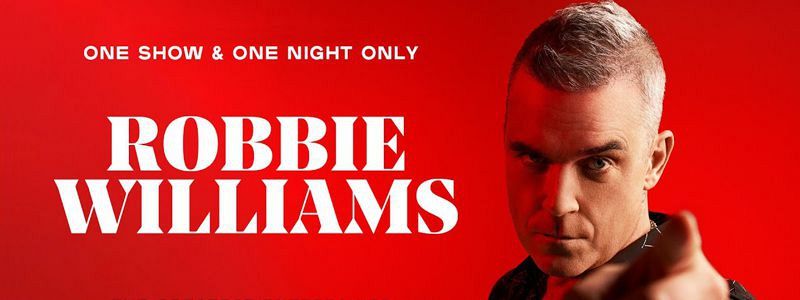 Aranžma Robbie Williams (prevoz in vstopnica)