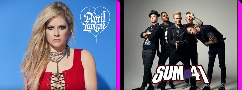 Aranžma Sum 41, Avril Lavigne, Simple Plan (prevoz in vstopnica)