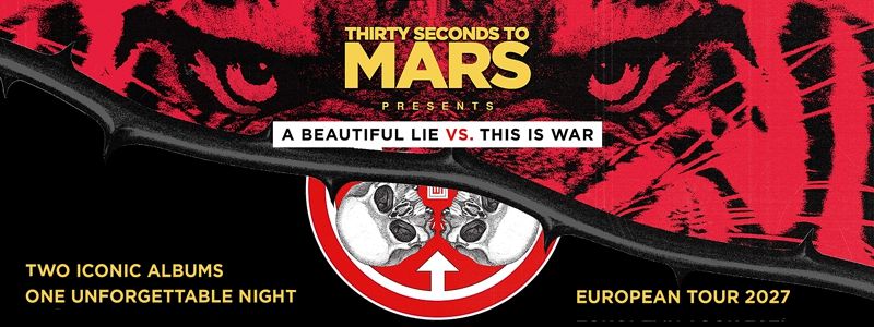 Aranžma Thirty Seconds to Mars (prevoz in vstopnica)