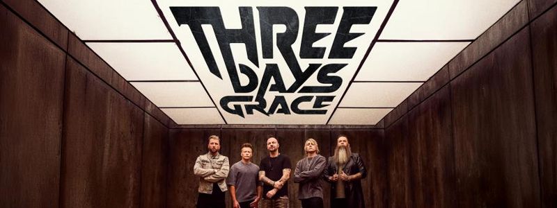 Aranžma Three Days Grace (prevoz in vstopnica)