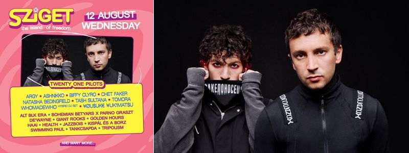 Aranžma Twenty One Pilots (prevoz in vstopnica)